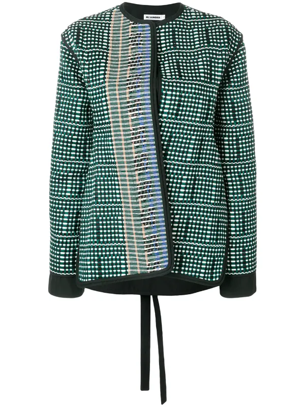 boucle tweed blazer