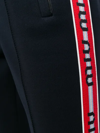 miu miu track pants