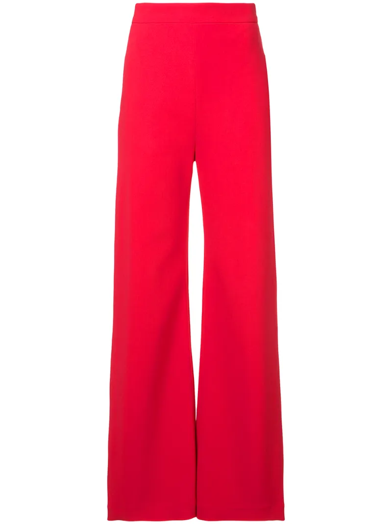 Brandon Maxwell широкие брюки с высокой талией