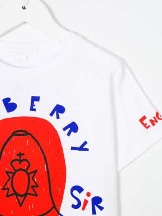 burberry t shirt kids red