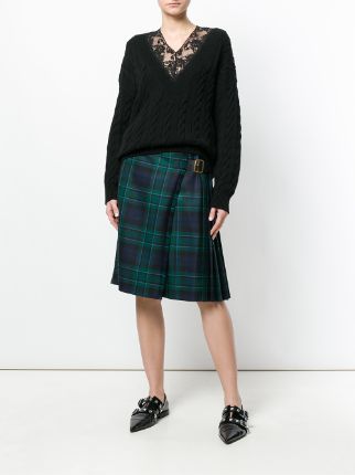 burberry kilt skirt