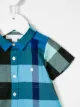 Burberry Kids قميص كاروهات