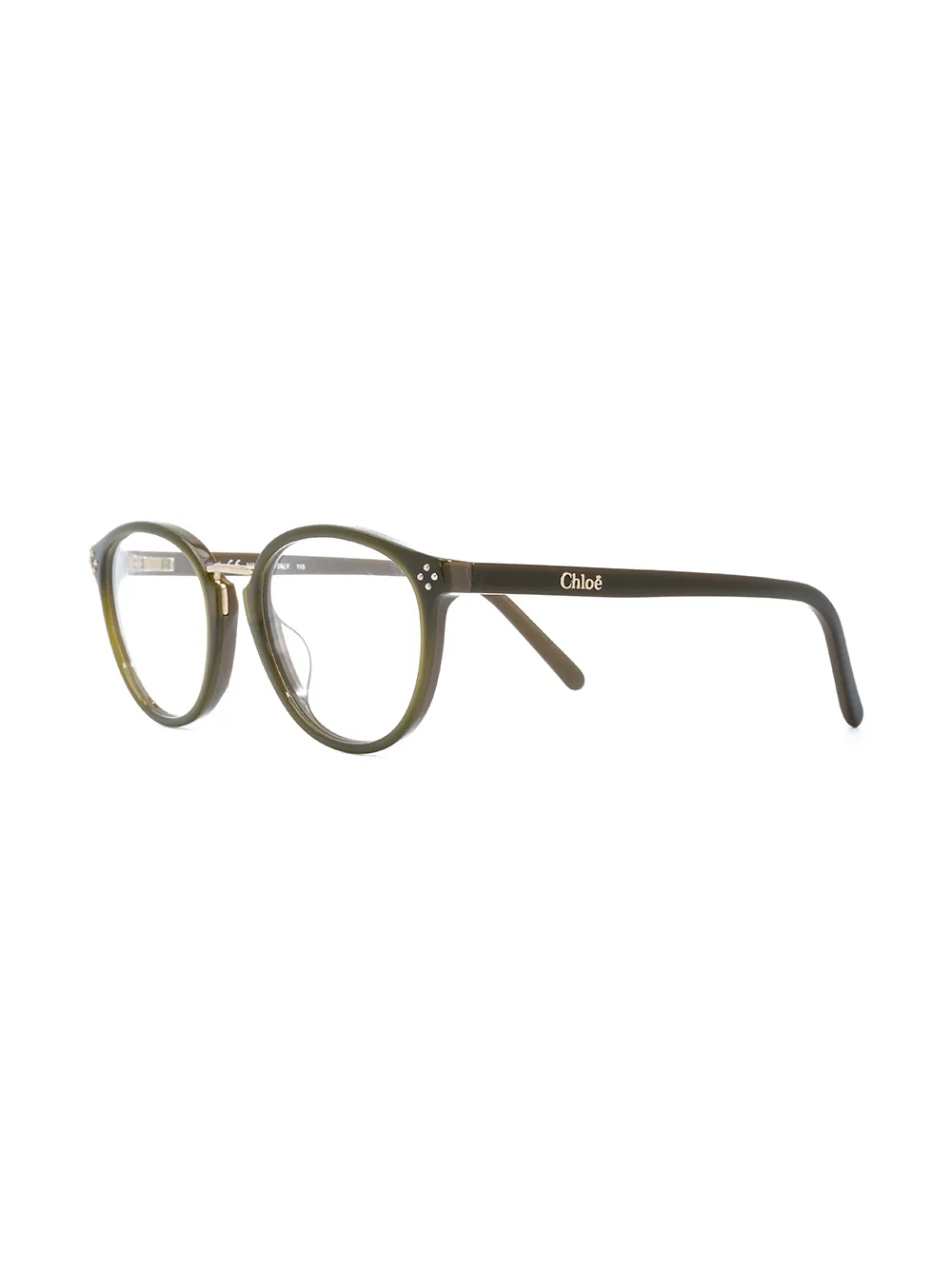 Chloé Eyewear cat eye glasses Groen