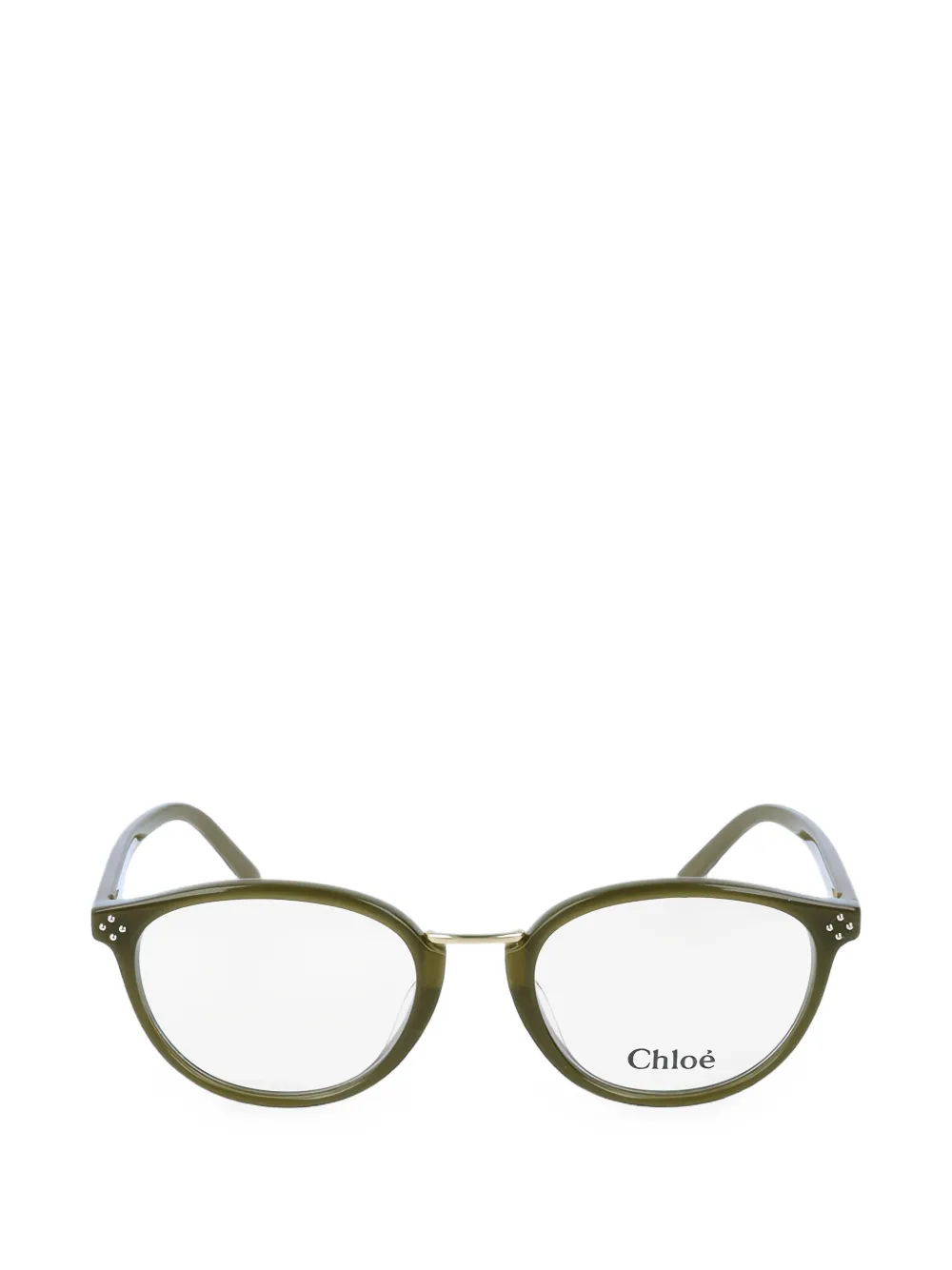 Chloé Eyewear cat eye glasses Groen