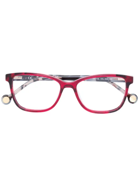 Ch Carolina Herrera Occhiali Rettangolari - Farfetch