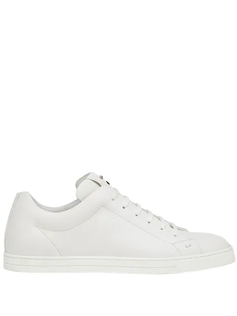 FENDI appliqué lace-up sneakers