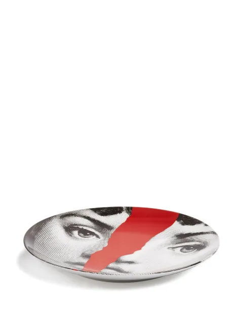 Fornasetti 스플릿 페이스 플레이트