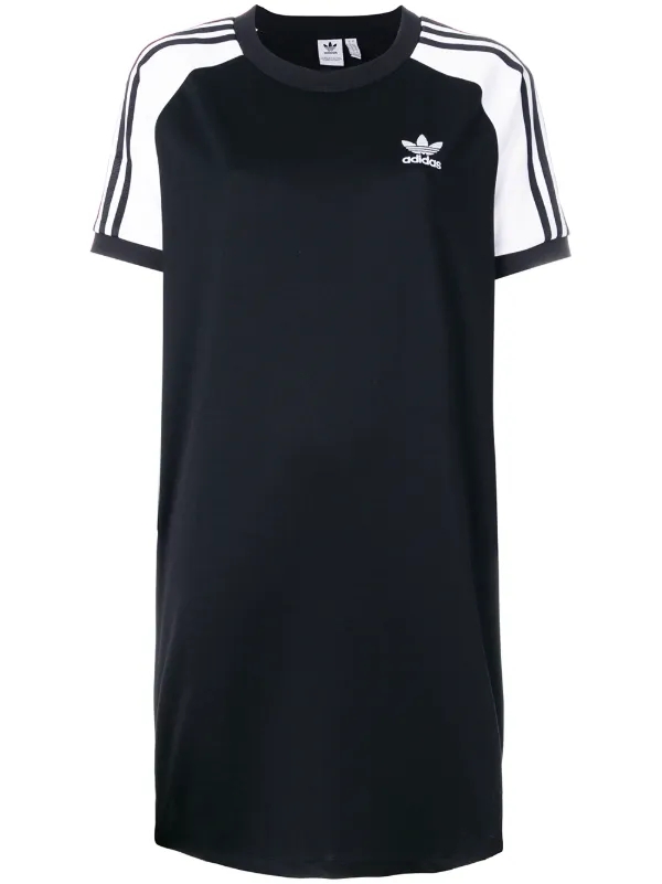 adidas dress black and white adidas Originals Adicolour 3-Stripe raglan Adidas adicolor