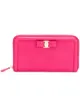 Image 1 of Salvatore Ferragamo zip around bow wallet