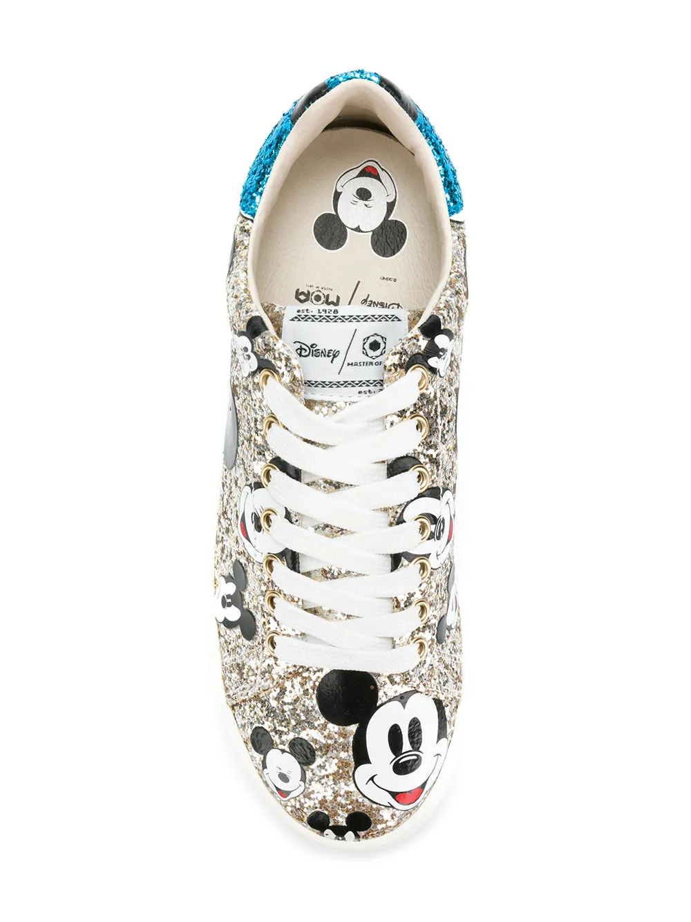 mickey亮片饰板鞋
