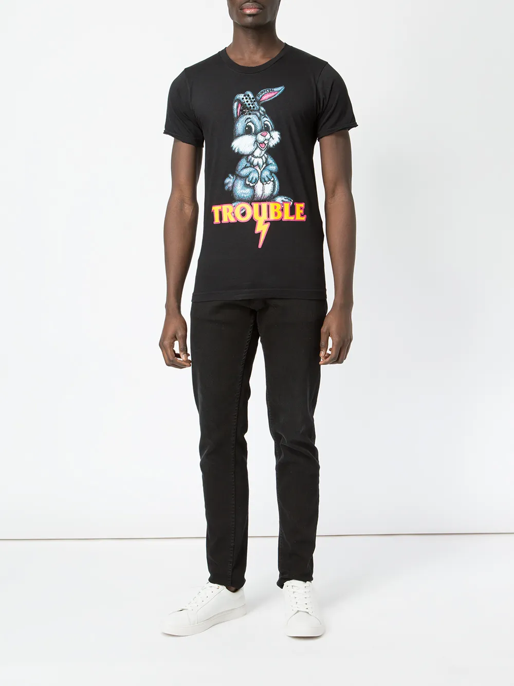 DOMREBEL T-shirt - Zwart