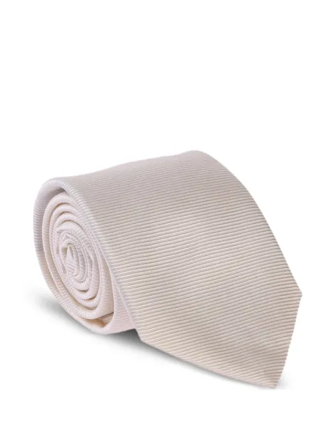 Dell'oglio textured silk tie