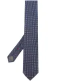 Dell'oglio polka dot print tie - Blue