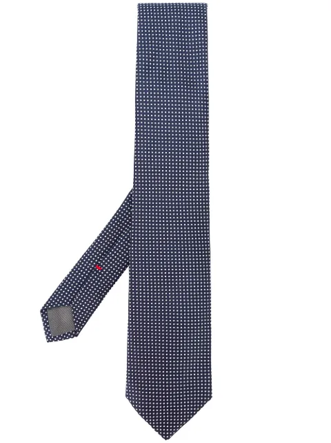 Dell'oglio polka dot print tie