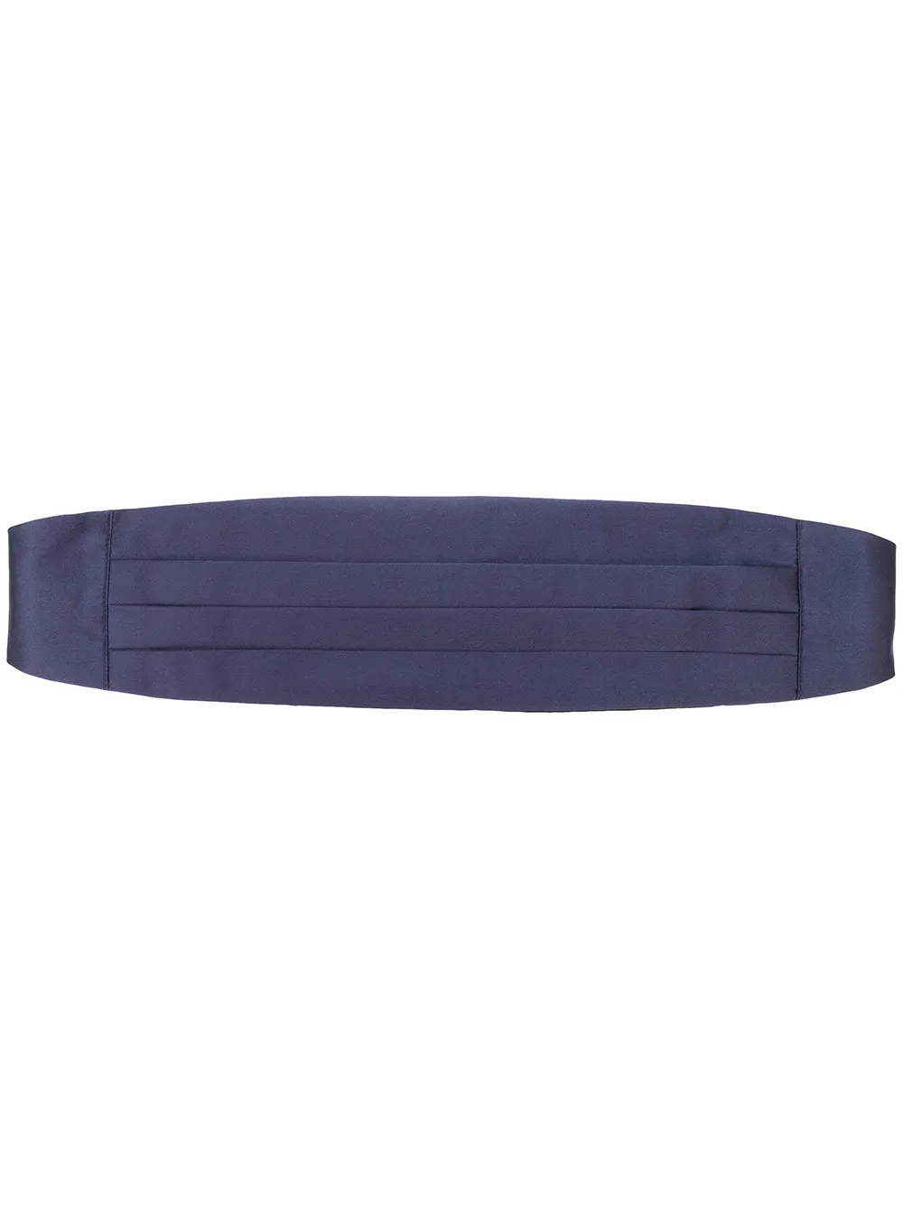 Dell'oglio pleated sash silk belt | azul | Image 1