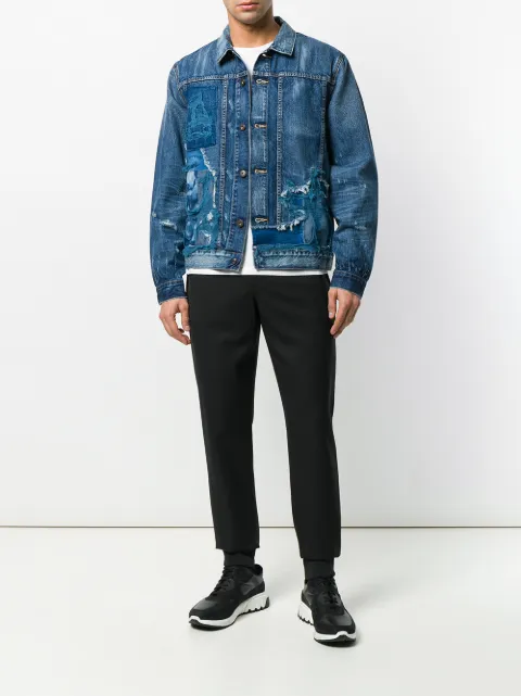 Levi's amp; Jeansjacke Look Made Destroyed im Levi's Made Crafted dqX1t