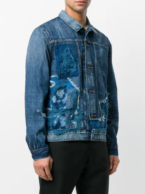 Levi's amp; Jeansjacke Look Made Destroyed im Levi's Made Crafted dqX1t
