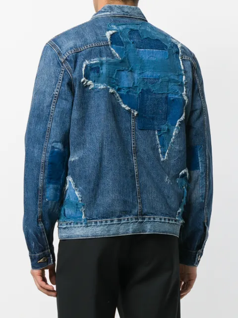 Levi's amp; Jeansjacke Look Made Destroyed im Levi's Made Crafted dqX1t