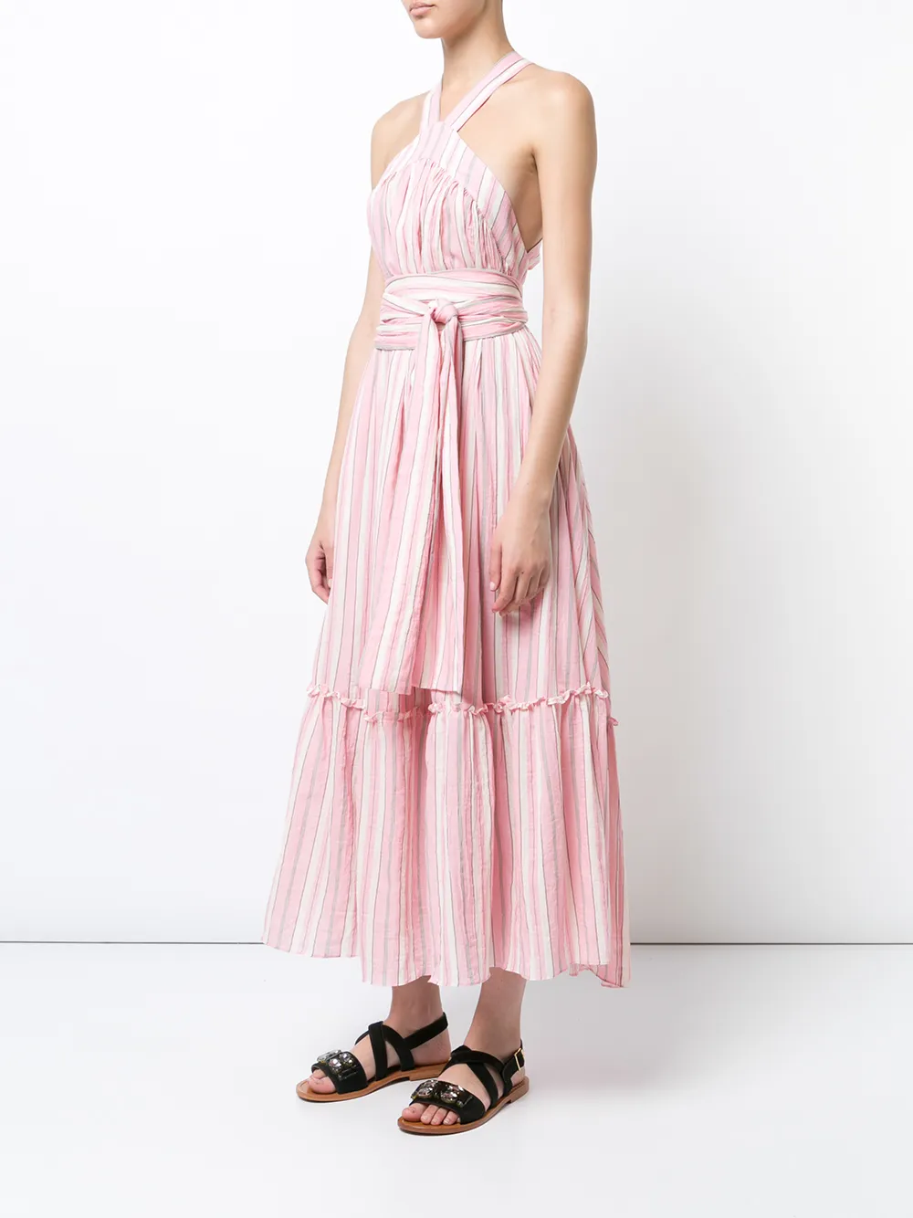 Three Graces ホルターネック ワンピース Farfetch