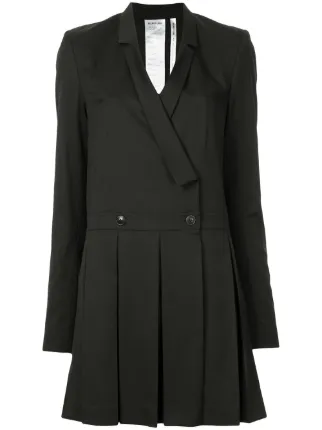 helmut lang blazer dress