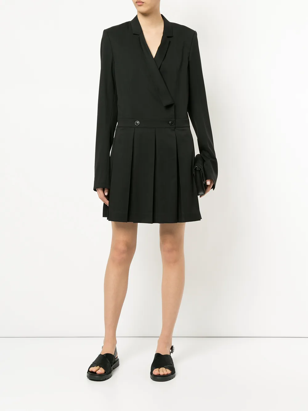 helmut lang blazer dress