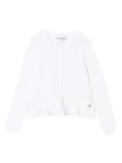 Simonetta ラッフル カーディガン