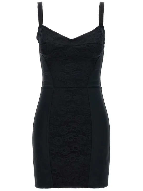 Dolce gabbana black dress discount
