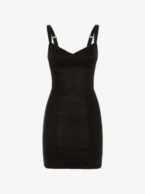 Dolce & Gabbana Camisole-Kleid mit Blumenspitze