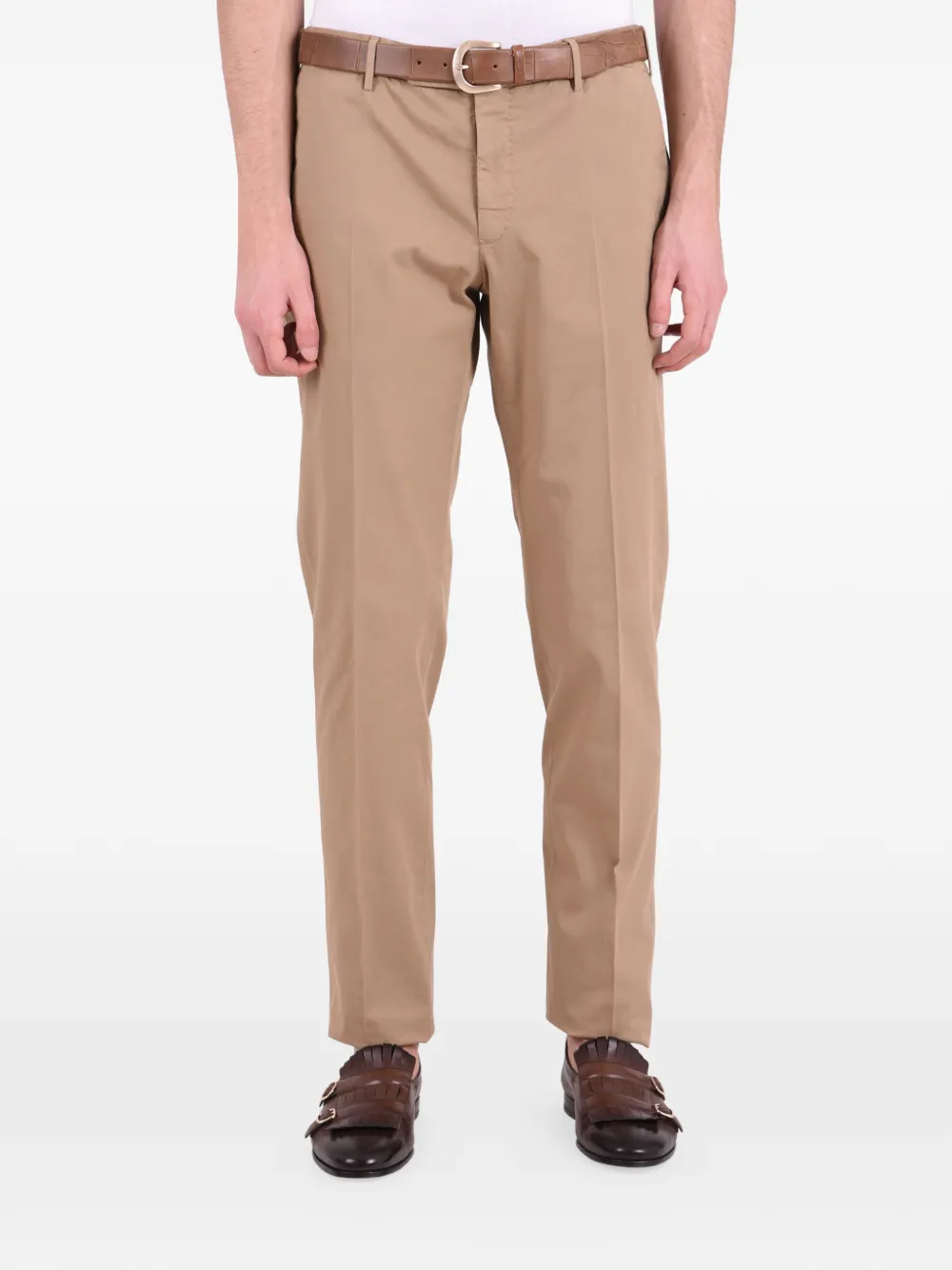 Incotex Klassische Chino - Braun