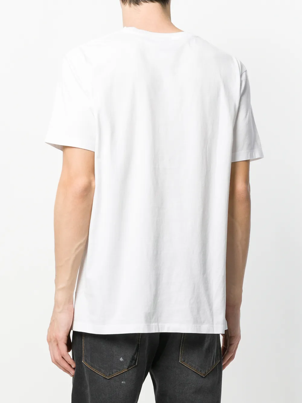 COUNTY OF MILAN Mickey Mouse Snakes T-shirt Wit