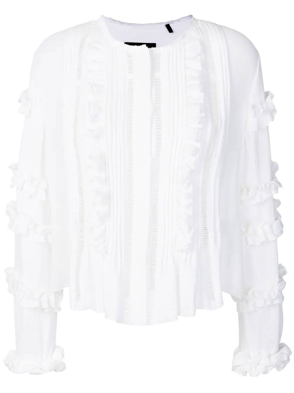 blouse volantée Cosmos