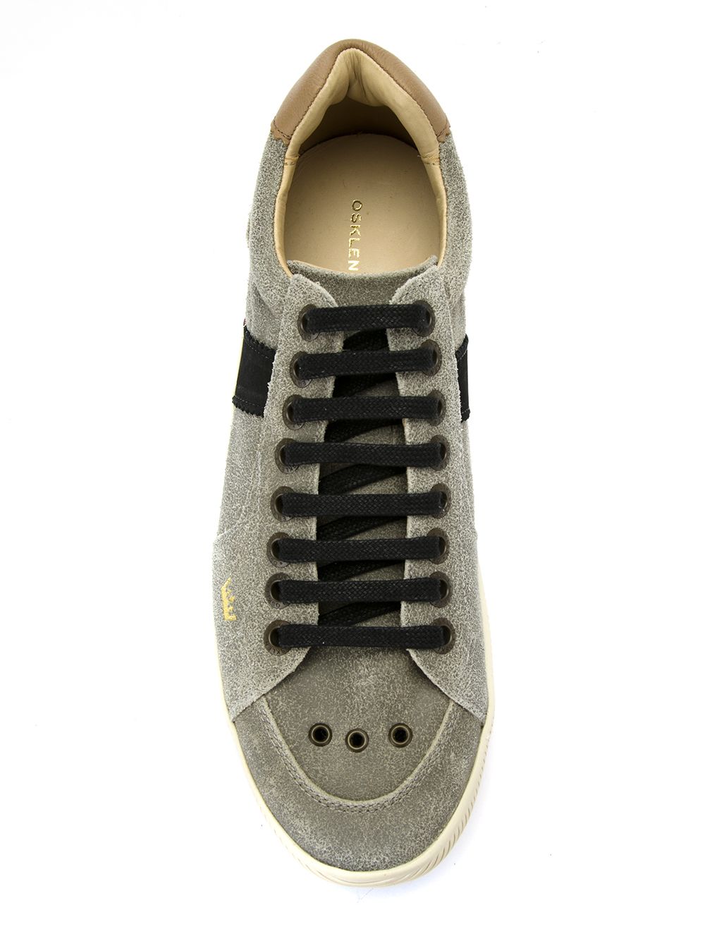 фото Osklen riva panelled trainers