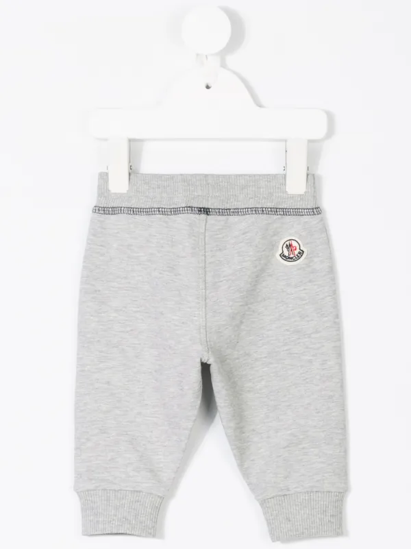 moncler grey tracksuit bottoms