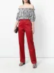 الصورة 2 من Moschino Pre-Owned بنطال بخصر عالي