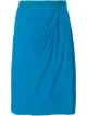 Image 1 of Yves Saint Laurent Pre-Owned draped front leather skirt