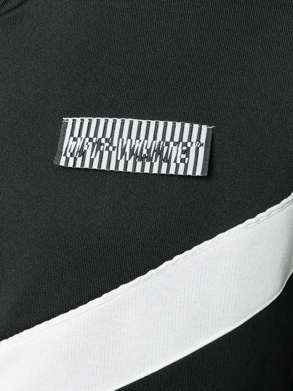 off-white 之字形印花套头衫