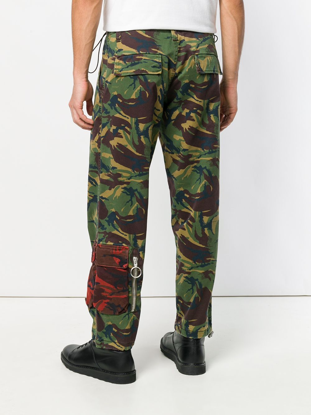 Off-White Camouflage Logo Trousers - Farfetch