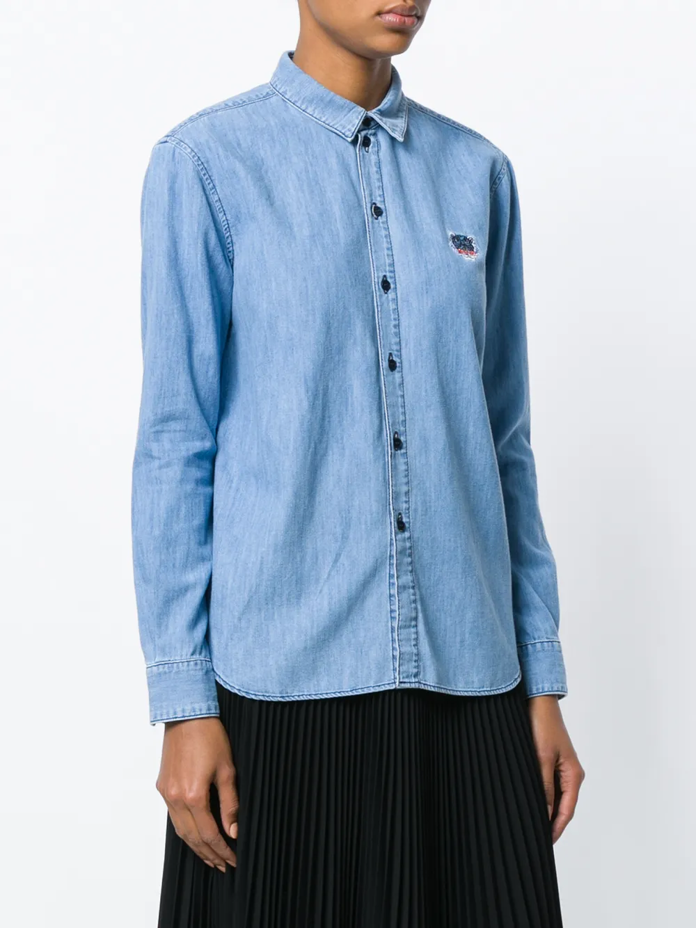  Kenzo Camisa Vaquera - Azul 