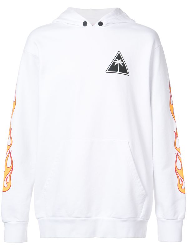 palm angels flame hoodie