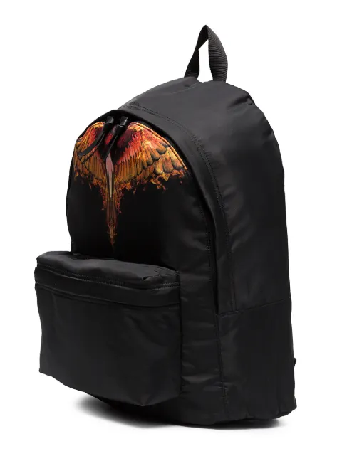 Of Rucksack Flamme Marcelo Print Burlon mit Marcelo County County Milan Of Milan Burlon zOq0Pz