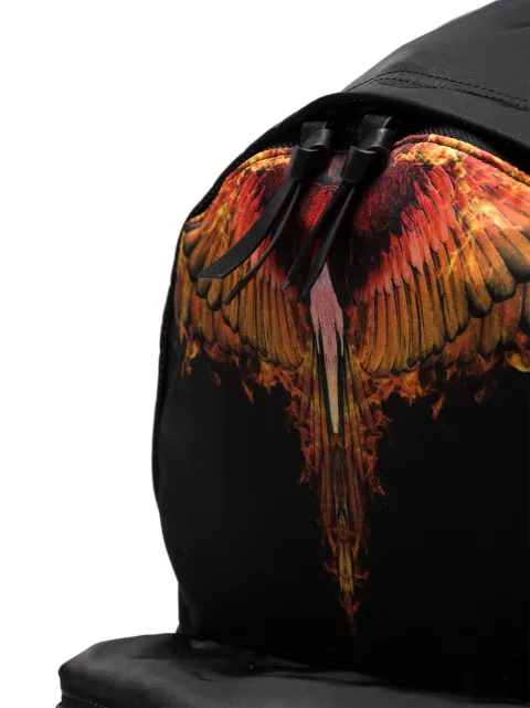 Of Rucksack Flamme Marcelo Print Burlon mit Marcelo County County Milan Of Milan Burlon zOq0Pz