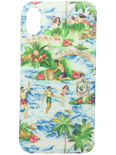 DSQUARED2 Hawaii iPhone X case