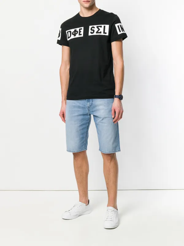 diesel thoshort denim shorts