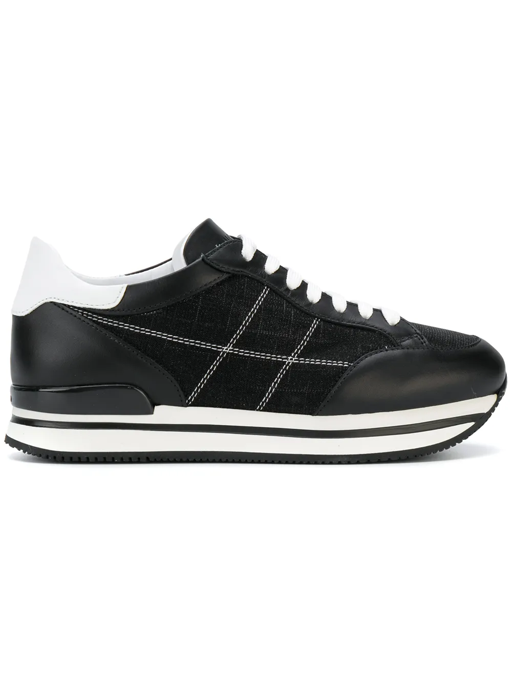 Hogan Sneakers Con Motivo a Righe Con Suola Rialzata - Tendenza classica, vale la pena avere Hogan Sneakers Con Motivo a Righe Con Suola Rialzata - Tendenza classica, vale la pena avere