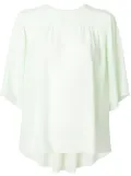 Chloé fluid trapeze blouse - Green