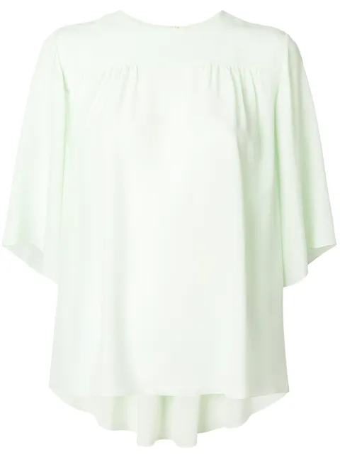 Chloé fluid trapeze blouse