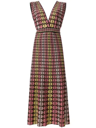 M Missoni Circle Print Dress Farfetch M Missoni Circle Print Dress