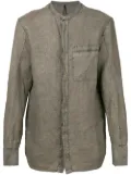 Masnada crease effect shirt - Grey