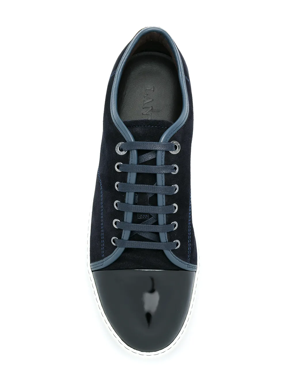 Lanvin toe-capped sneakers Blue