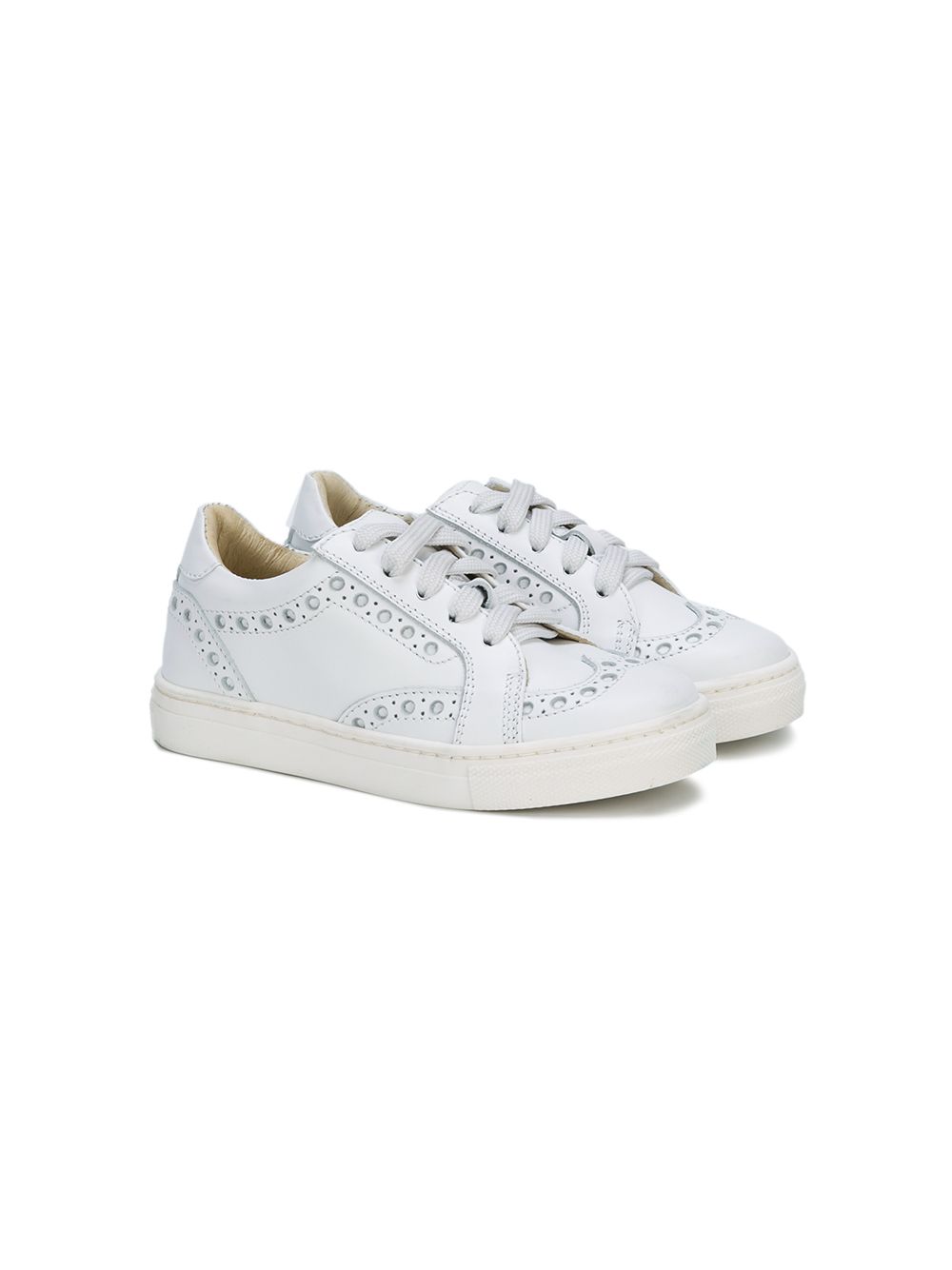 

MONTELPARE TRADITION oxford lace-up sneakers - White